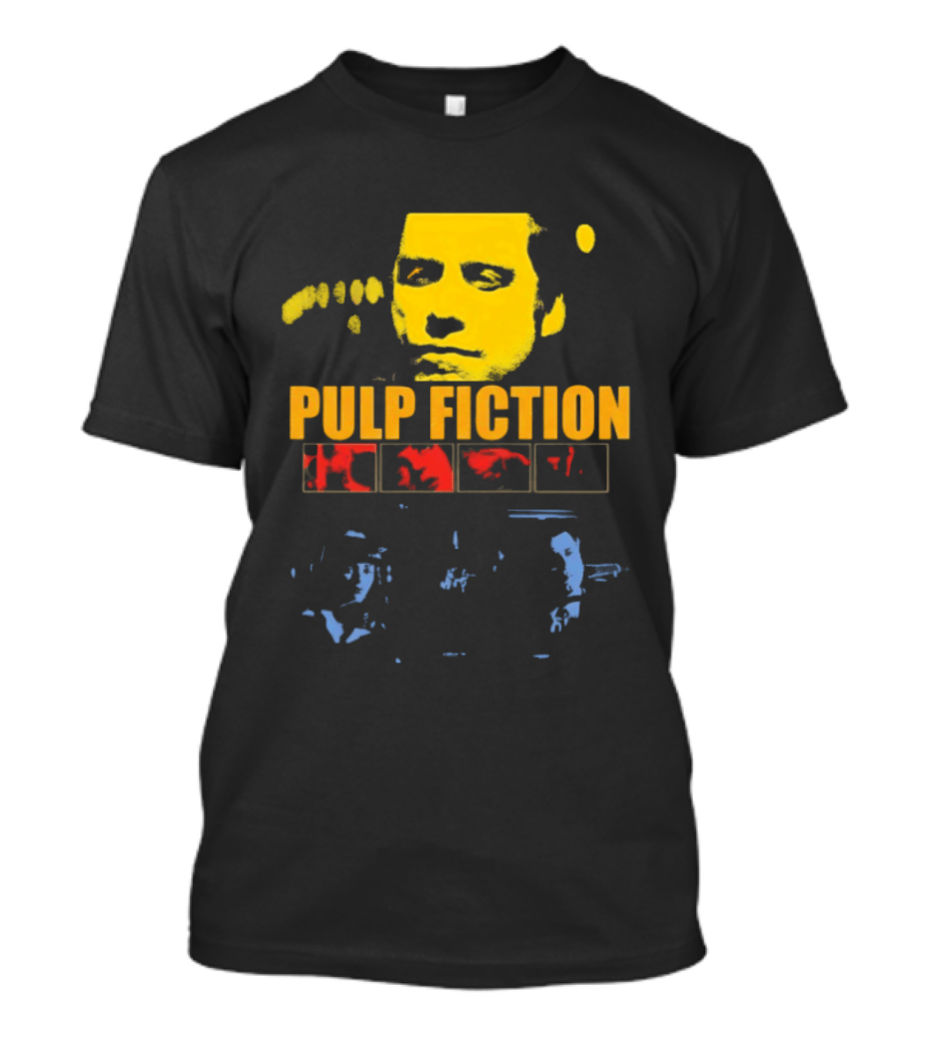 Pulp Fiction John Travolta Iconic Character Retro Movie T-Shirt