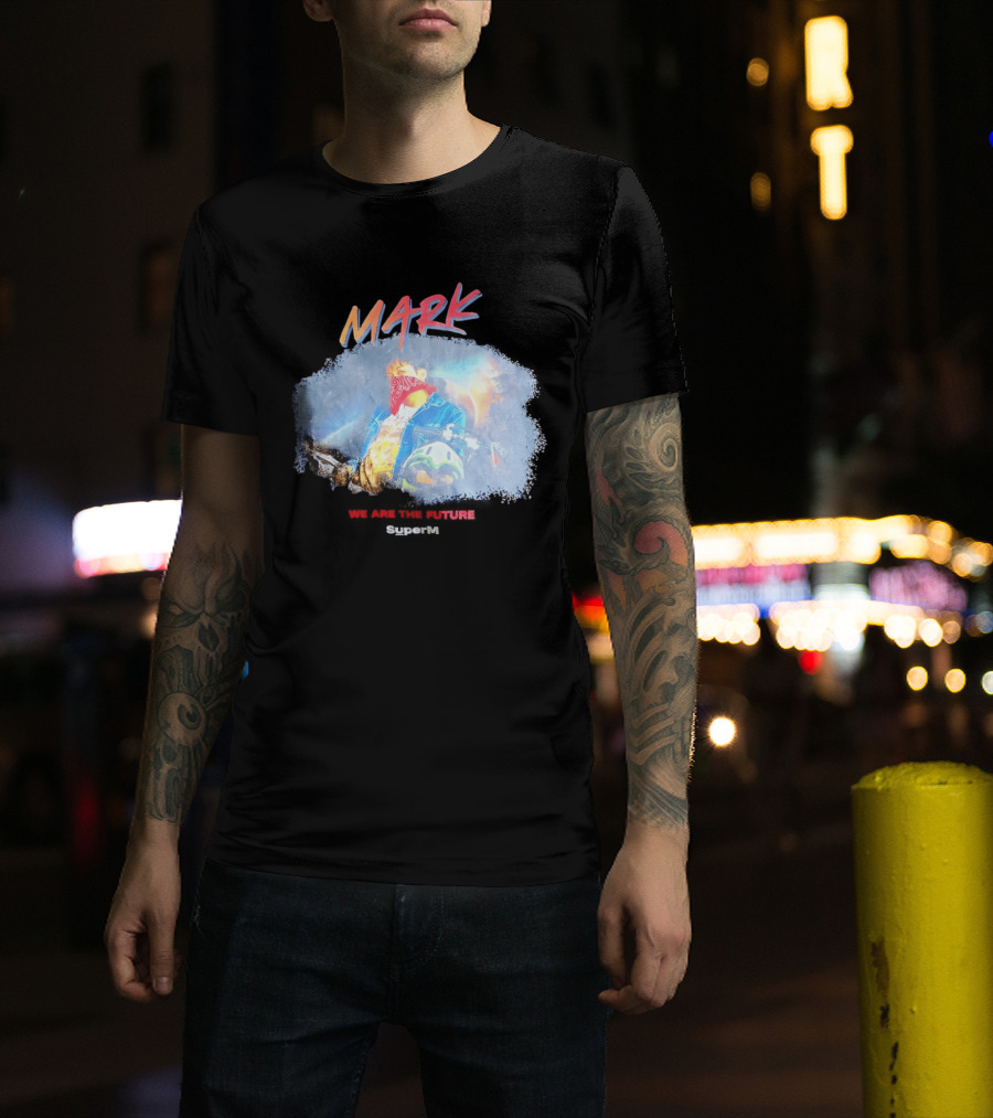 Mark Lee We Are The Future SuperM Vision T-Shirt