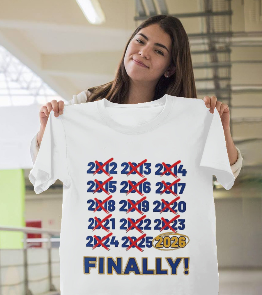 Finally 2026 Buffalo Sabres NHL T-Shirt