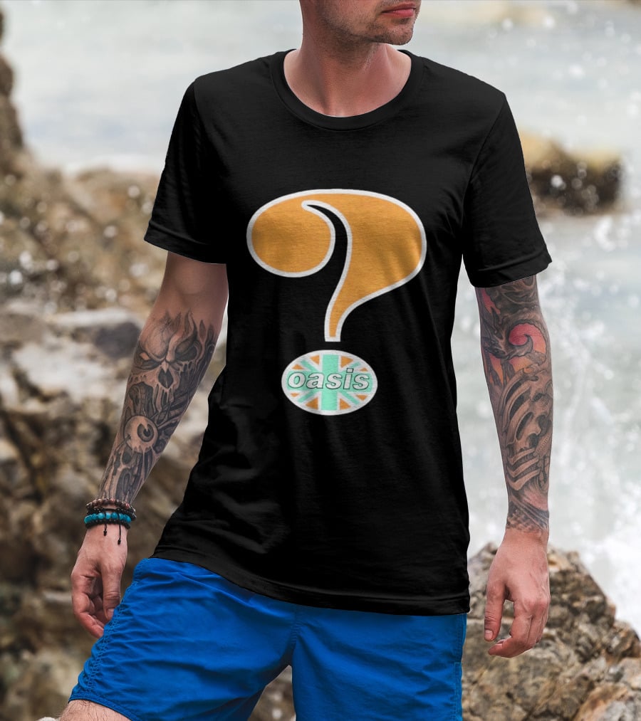 Pleasures Oasis Question Mark Union Jack T-Shirt