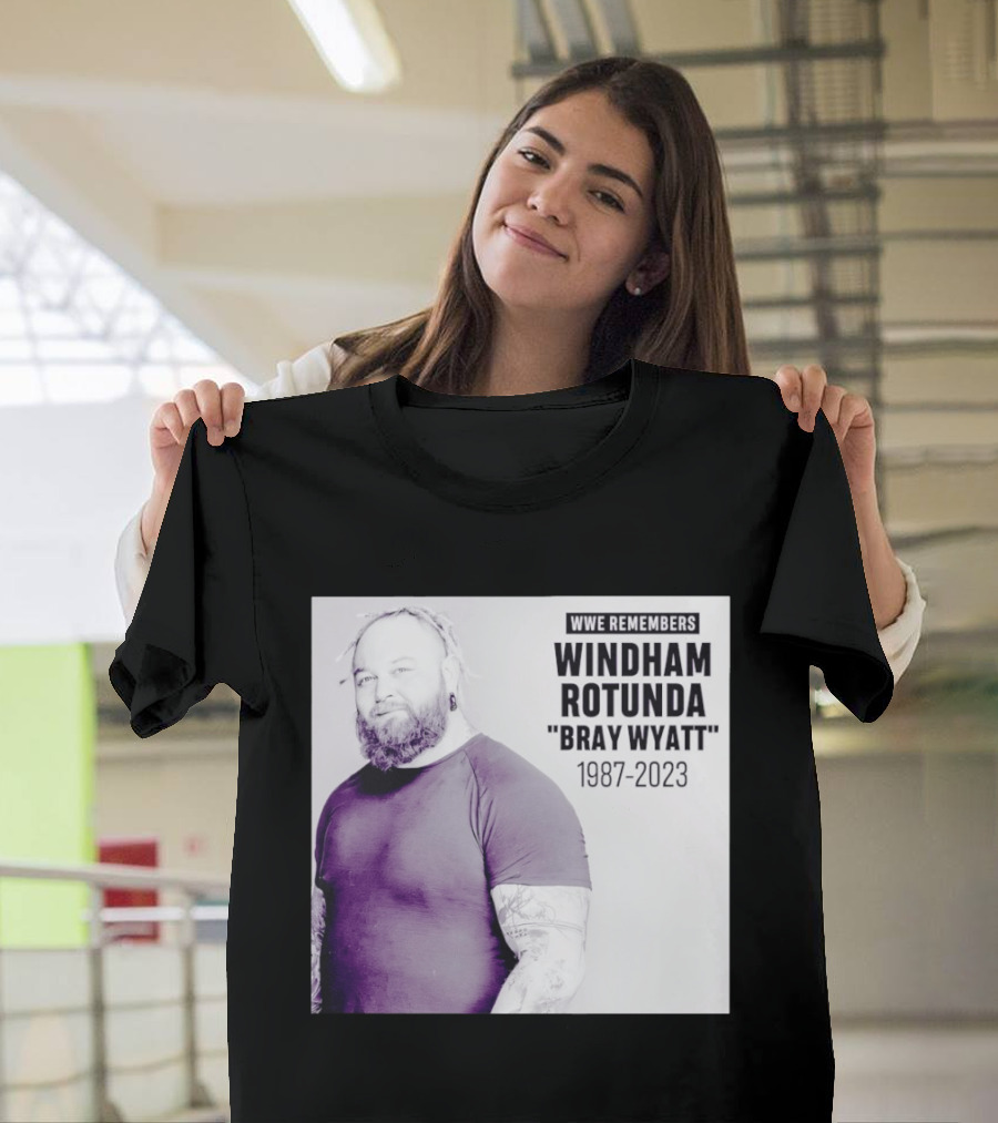WWE Remembers Windham Rotunda Bray Wyatt 1987 2023 T-Shirt