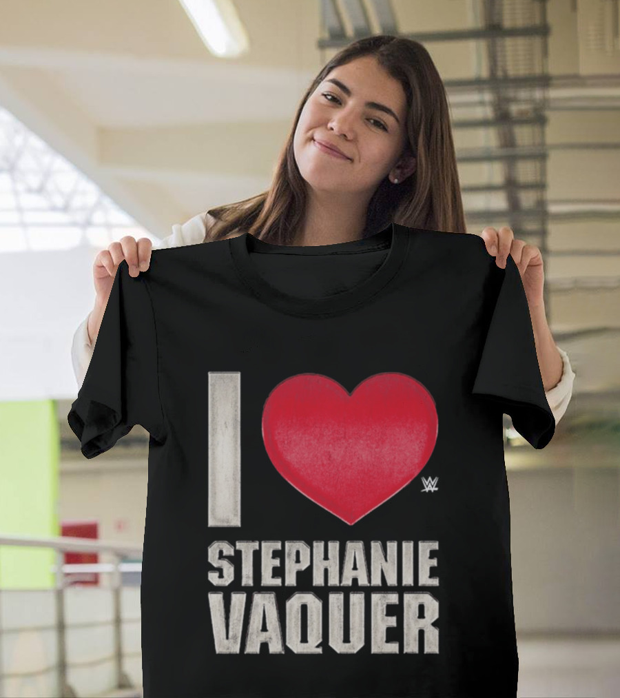 I Heart Stephanie Vaquer Enthusiast Passion W Red Heart T-Shirt