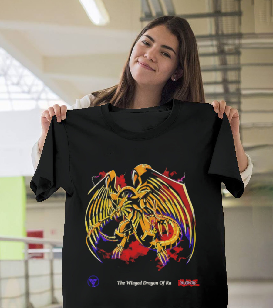 Yu Gi Oh The Winged Dragon of Ra Symbolic Gold T-Shirt
