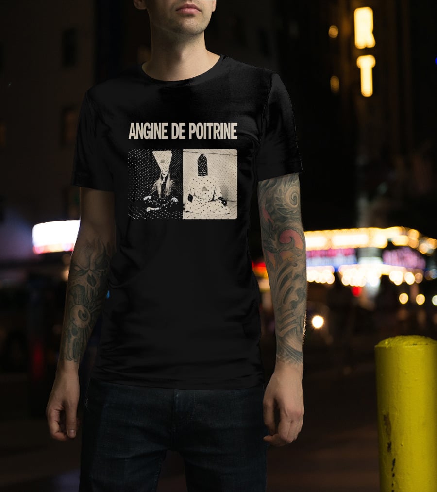 Angine De Poitrine Tour Visual With Geometric Figures T-Shirt