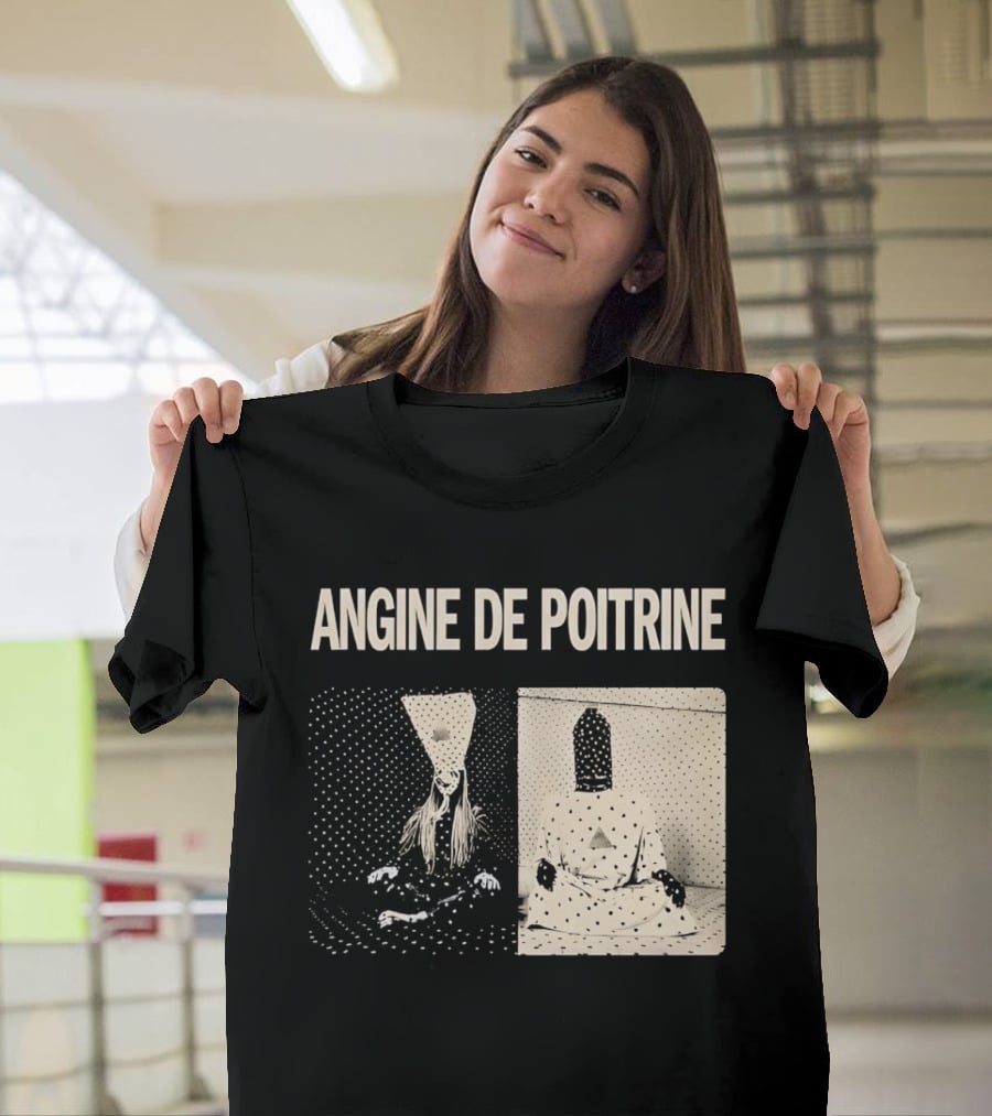 Angine De Poitrine Tour Visual With Geometric Figures T-Shirt