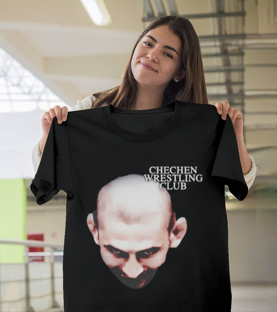 Khamzat Chechen Wrestling Club Warrior Face T-Shirt