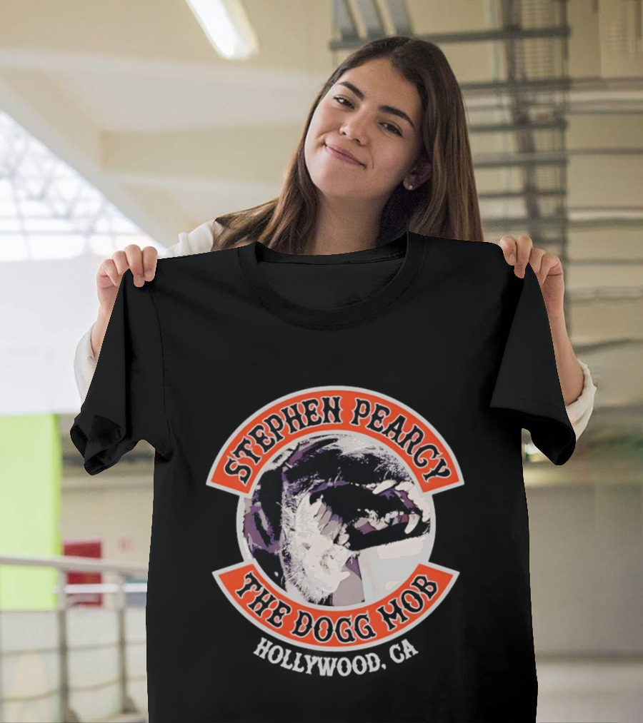 Stephen Pearcy The Dogg Mob Hollywood CA Vintage Rock Band T-Shirt