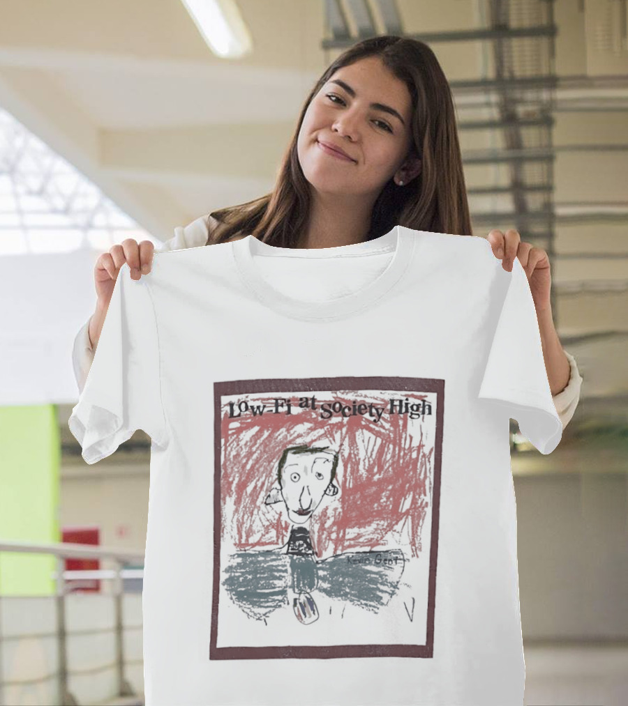 Low Fi At Society High Abstract Childlike Expression T-Shirt