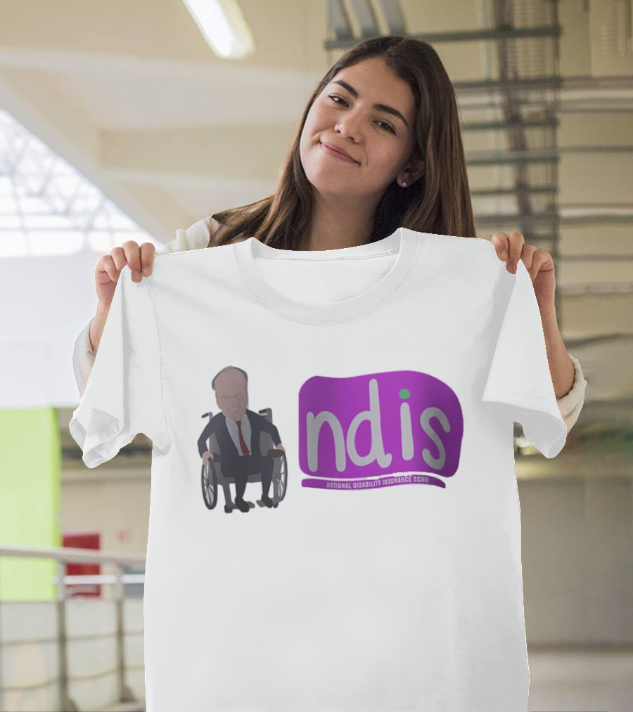 National Disability Insurance Scam NDIS Roots Riches T-Shirt