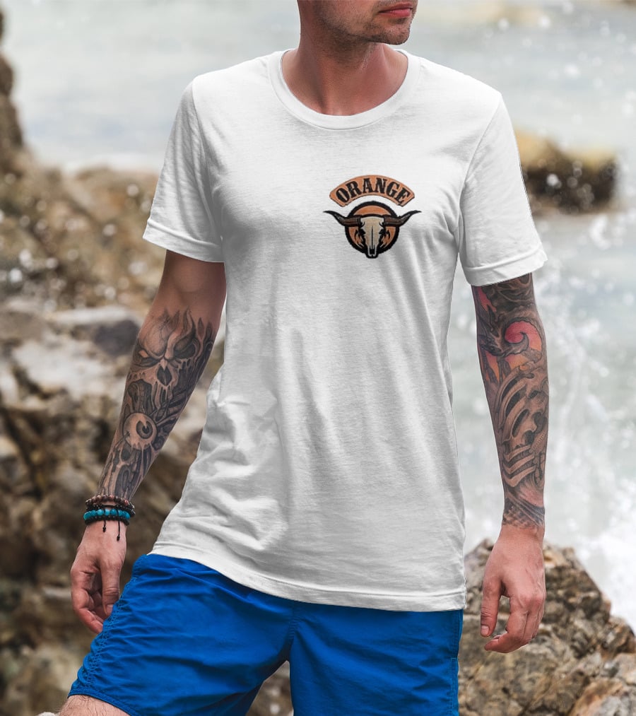 Zach Tour Something In The Orange Burn Burn Burn I Remember Everything Cow Skull T-Shirt