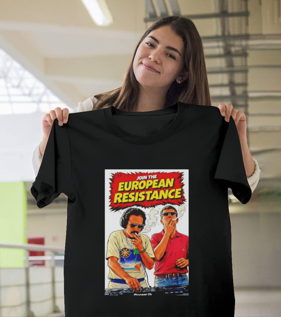 DJ Pioneer Join The European Resistance Grand Theft Auto T-Shirt