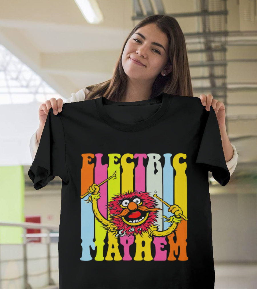Electric Mayhem Muppets Dr. Teeth Animal Drummer T-Shirt