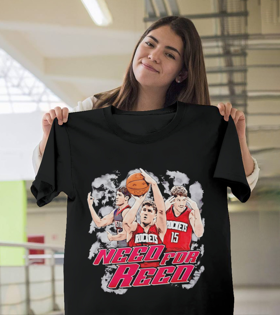 Need For Reed Sheppard Rockets Basketball T-Shirt