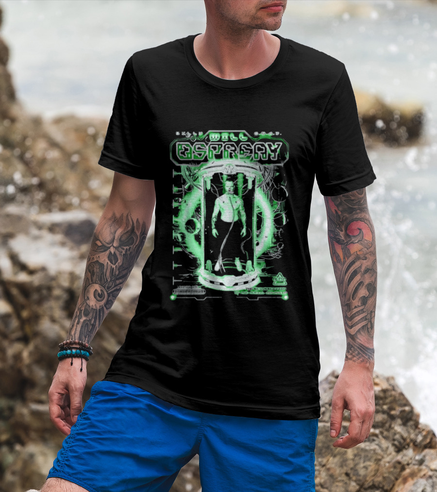 Will Ospreay Billy Goat Resurrection Sci Fi Neon Aesthetic T-Shirt