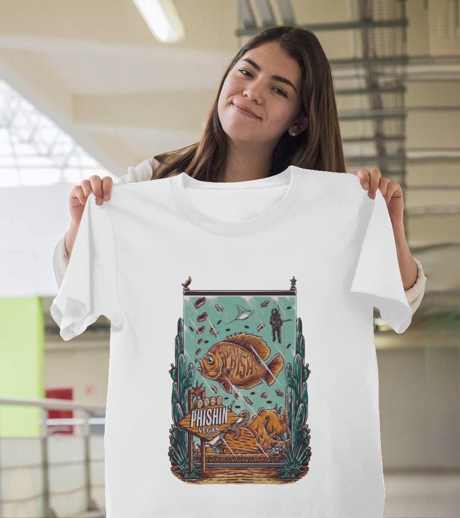 Gone Phishin Vegas 2026 Phish Desert Adventure T-Shirt