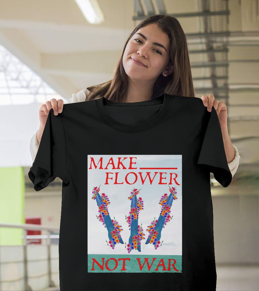 Minuteman III Make Flower Not War T-Shirt