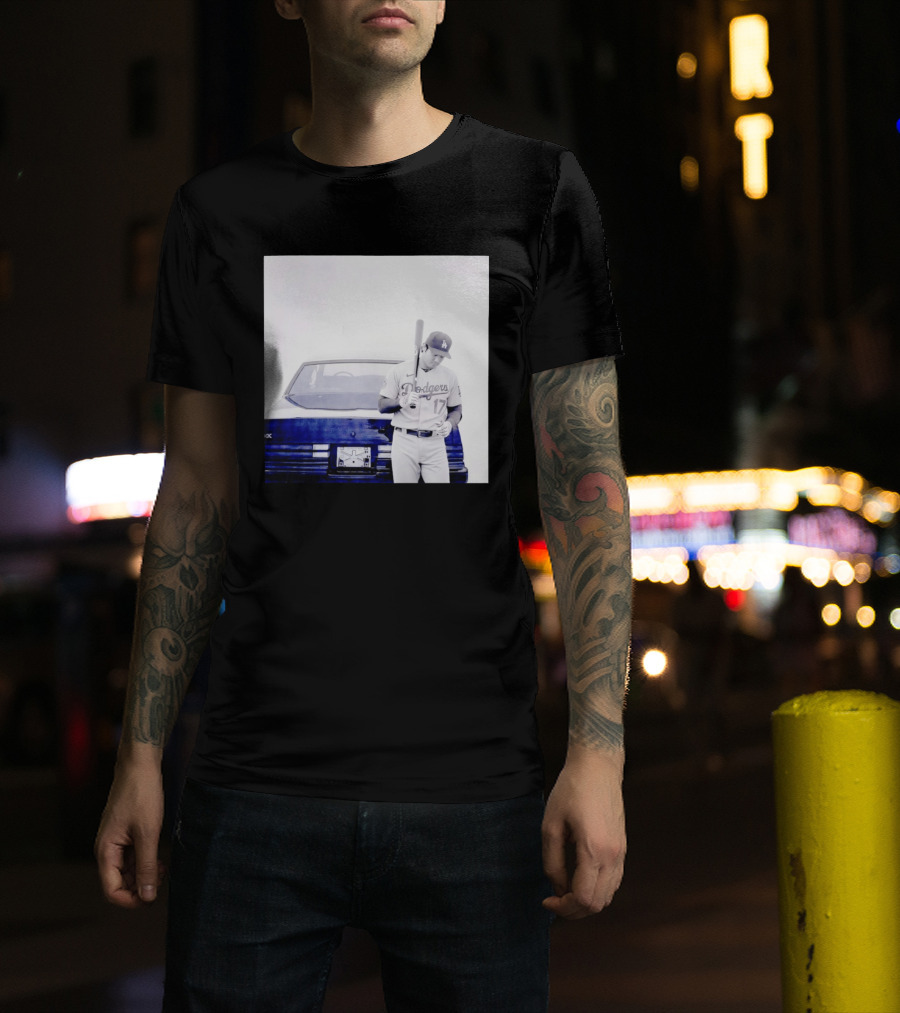 Shohei Ohtani Dodgers 17 Baseball Streetwear T-Shirt