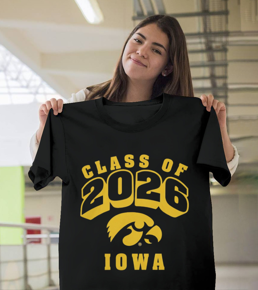 Class Of 2026 Iowa Hawkeyes T-Shirt