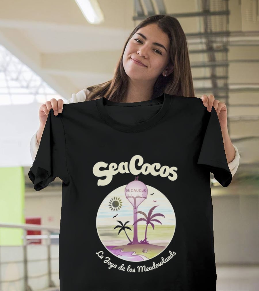 Sea Cocos Secaucus NJ Palm Meadowlands La Joya De Los Meadowlands T-Shirt