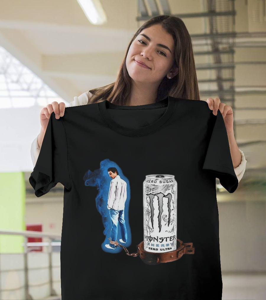 Monster Energy Zero Ultra Gekettet Meme T-Shirt