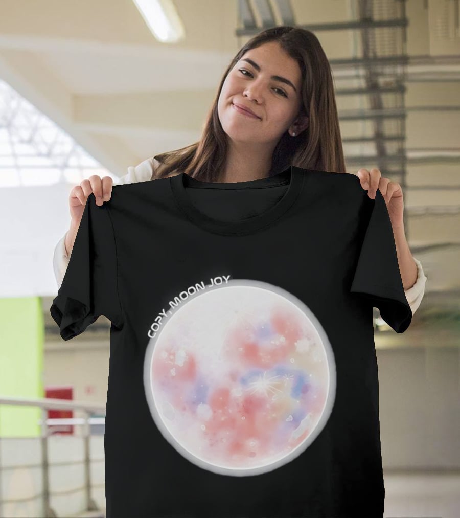 Artemis II Watercolor Copy Moon Joy T-Shirt