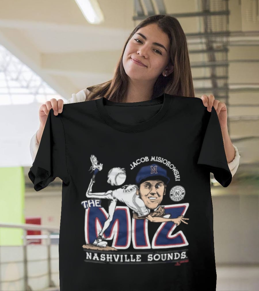 Jacob Misiorowski The Miz Nashville Sounds T-Shirt