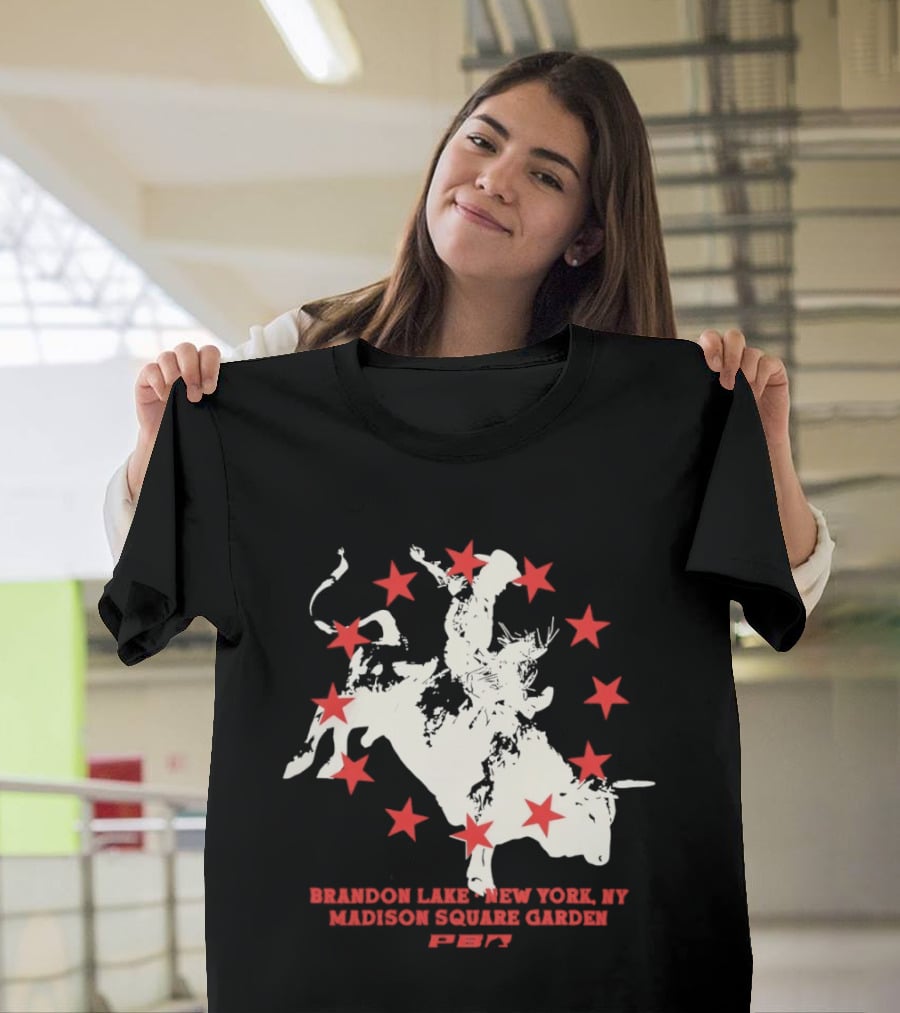 Brandon Lake New York Madison Square Garden PBR Rider Event T-Shirt