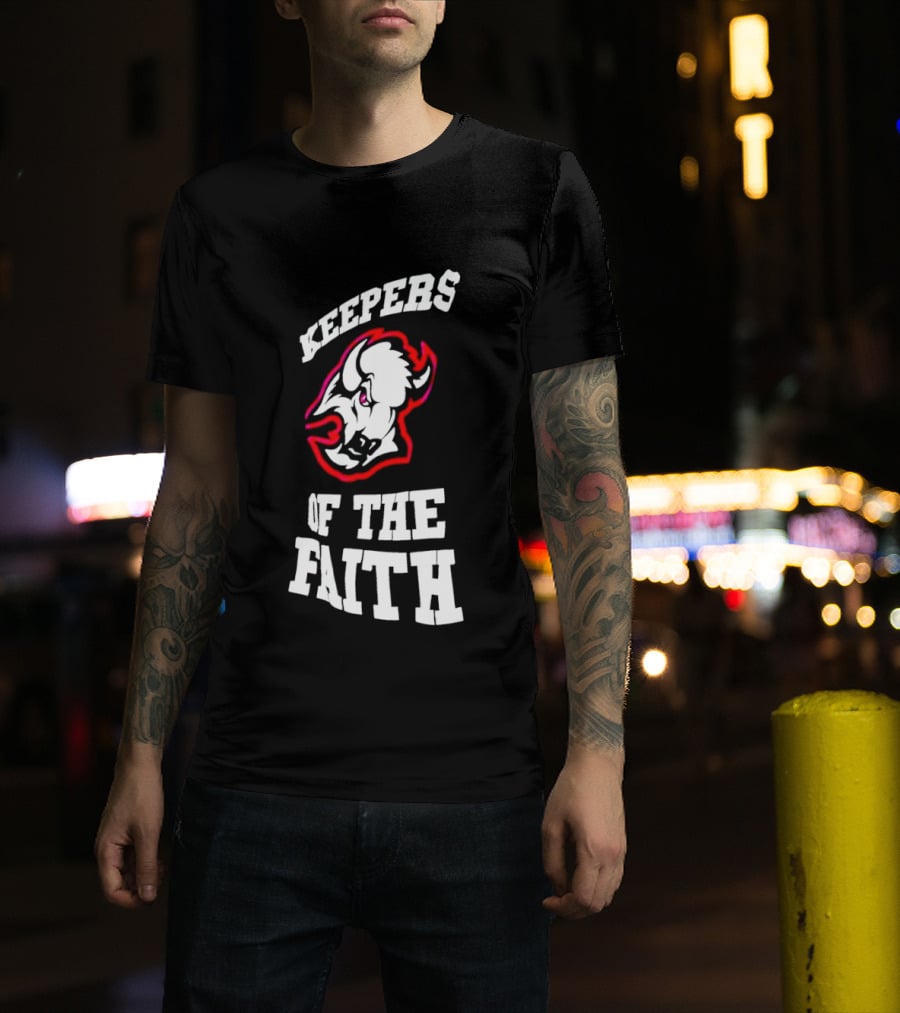 Buffalo Sabres Hockey Keepers Of The Faith National Hockey League T-Shirt