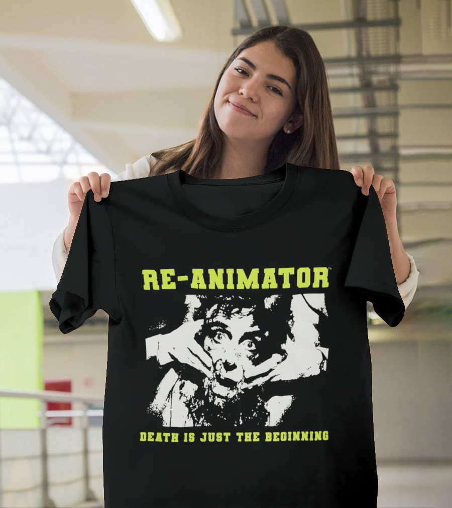 Re Animator Death Is Just The Beginning Retro Horror HPLC T-Shirt