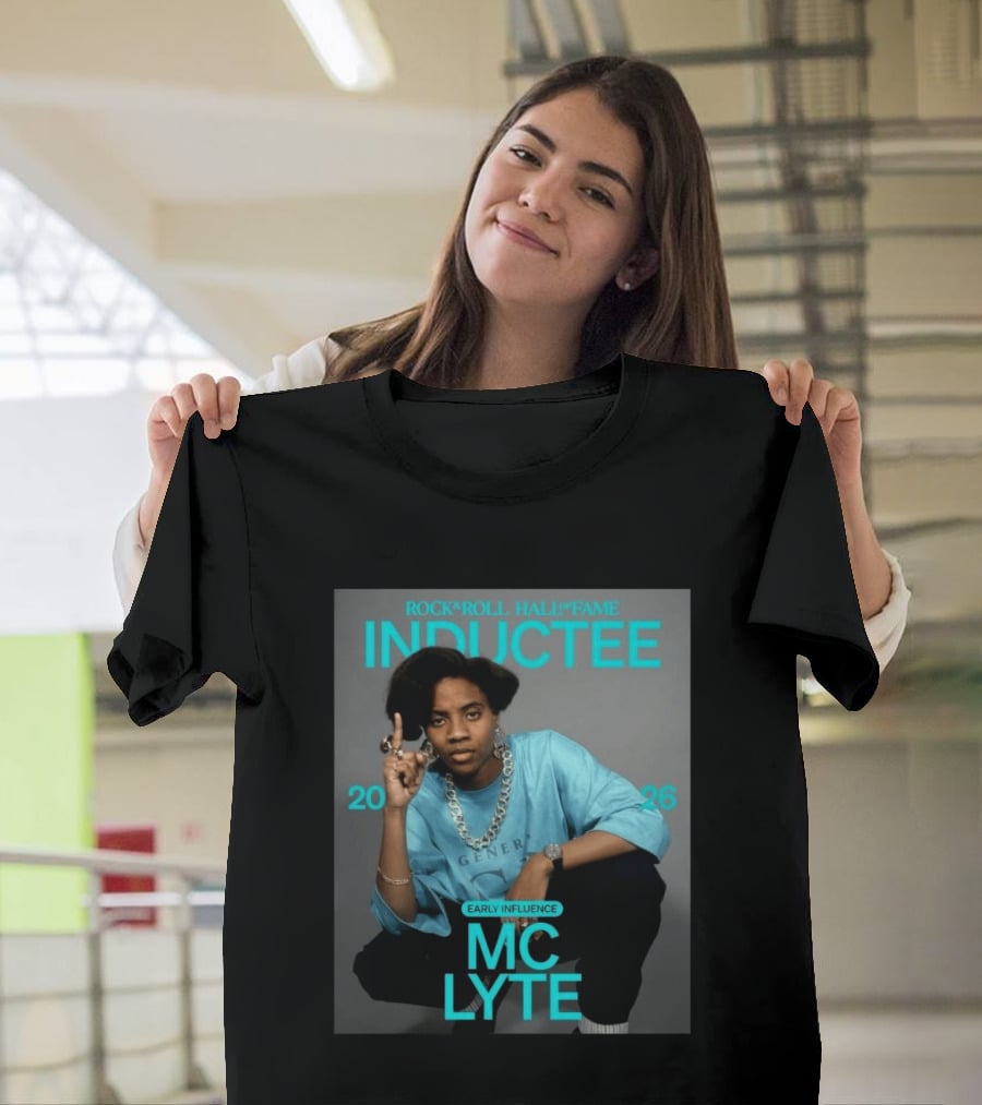 Rock Roll Hall Of Fame 2026 Inductee Early Influence Mc Lyte T-Shirt