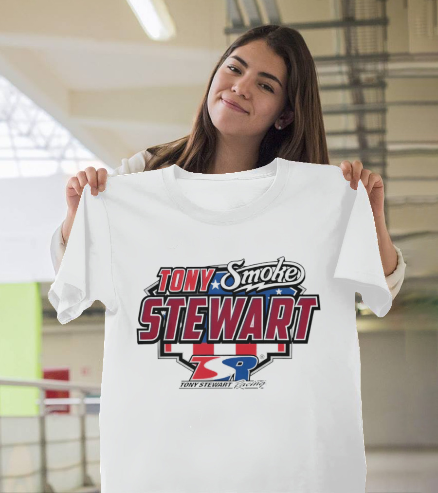 Tony Stewart Smoke Americana NitroMall Racing 20 Sprint T-Shirt