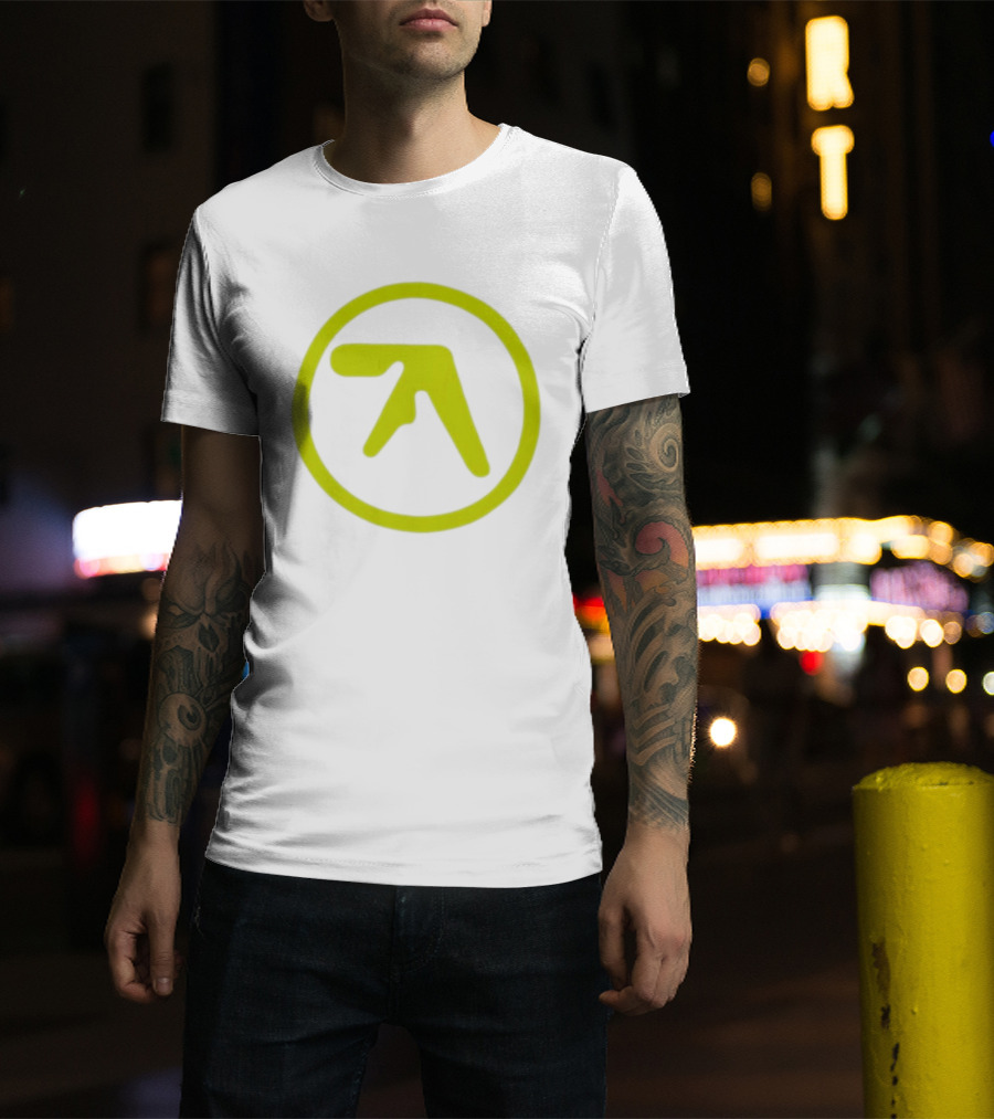 Aphex Twin Logo Yellow T-Shirt