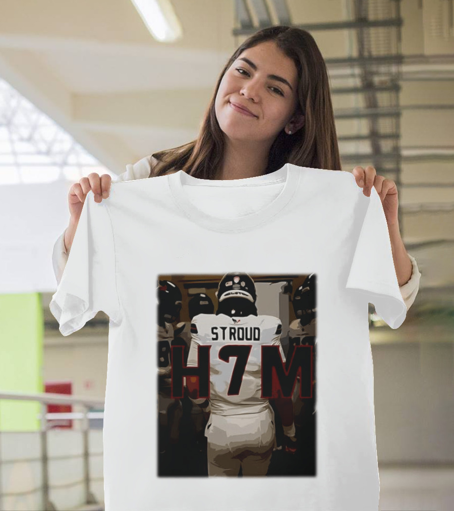 C.J. Stroud H7M Houston Texans Football Player T-Shirt