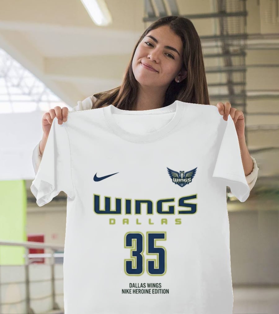 Wings Dallas Big Texas 35 Nike Heritage Edition T-Shirt
