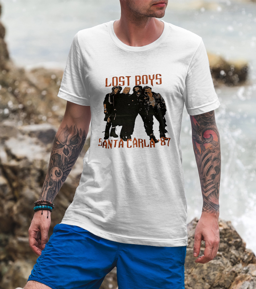 Lost Boys Santa Carla 1987 Vintage Movie T-Shirt
