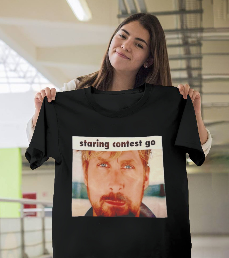 Ryan Gosling Staring Contest Go T-Shirt