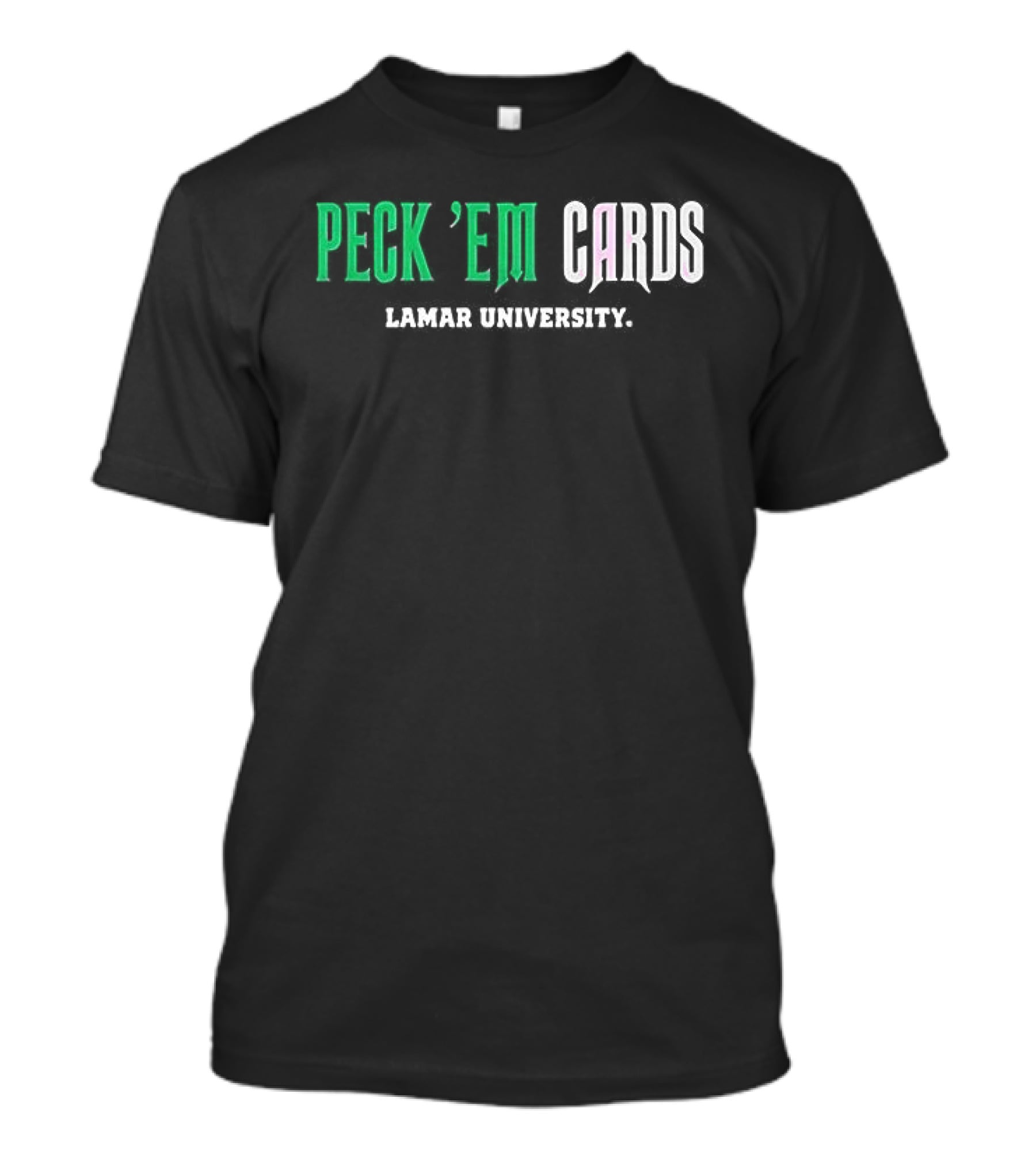 Lamar University Peck ’em Cards T-Shirt