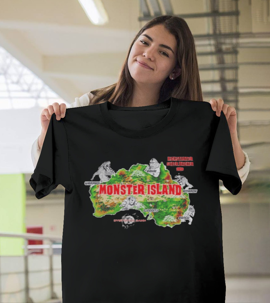 Monster Island Kickstarter Super Backer 2026 Warapoik Bakai Amarok Djodonoj Bangu T-Shirt