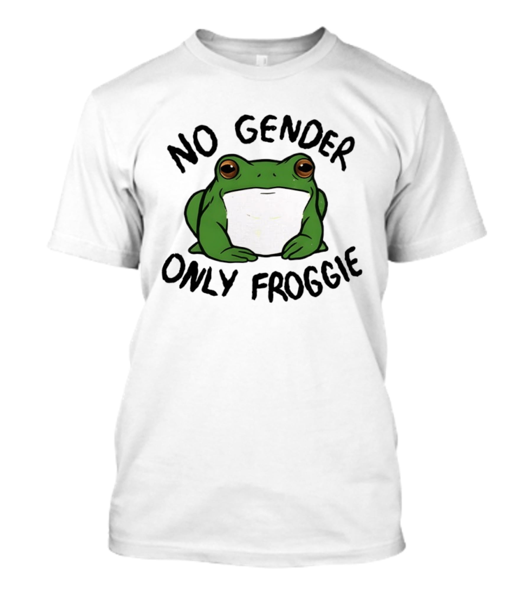 No Gender Only Froggie Identity Freedom Frog T-Shirt