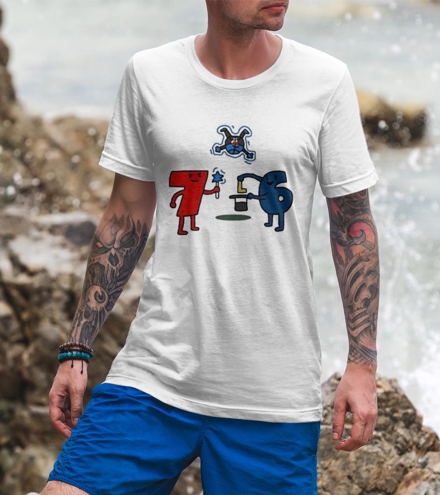 Philadelphia 76ers Steal Orlando Magic Meme With 76 And Magic Wand T-Shirt