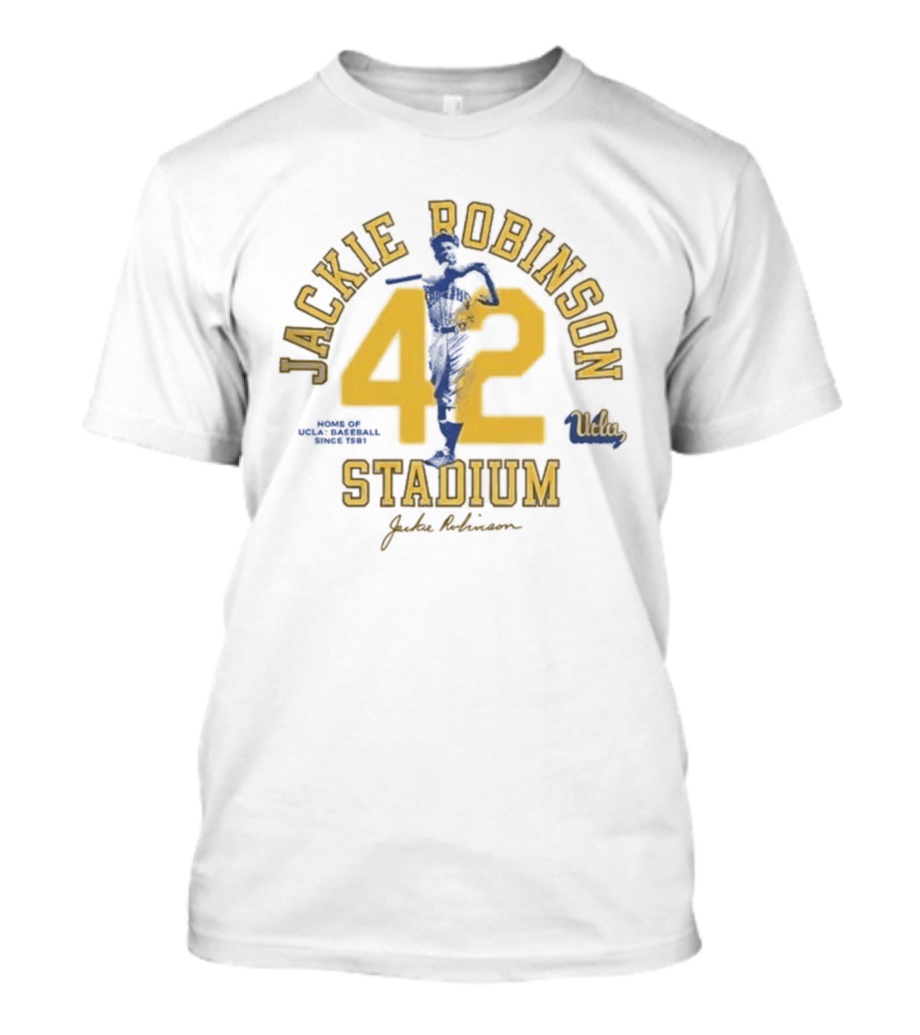 Jackie Robinson 42 Stadium UCLA Baseball Honor 2026 T-Shirt