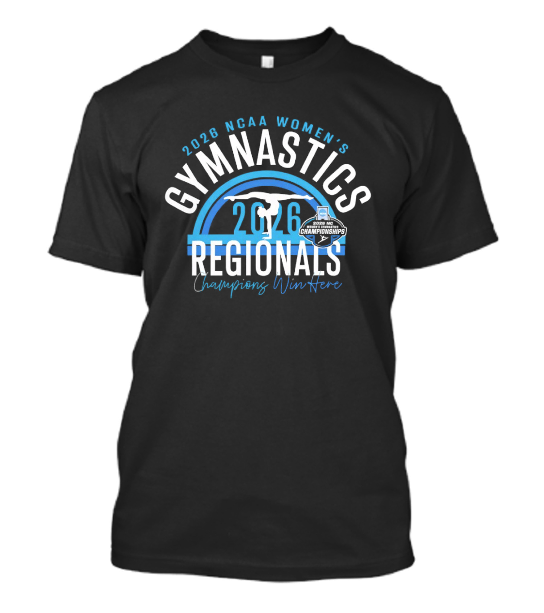 2026 NCAA Women's Gymnastics Regionals Champaign Warriors T-Shirt