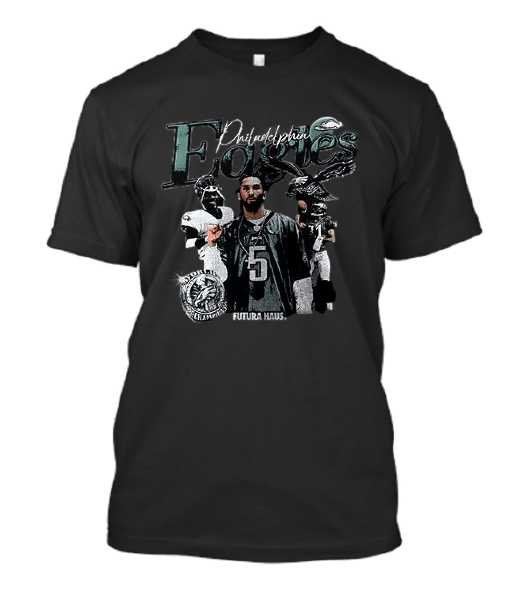 Philadelphia Eagles Super Bowl Champions Kobe Bryant Eltura Haus T-Shirt