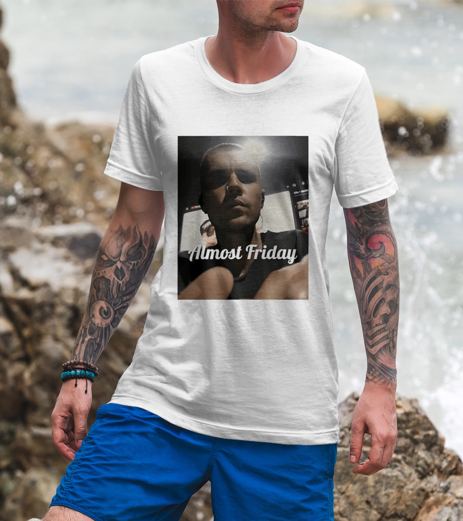 Almost Friday Coachella Justin Festival Vibes T-Shirt