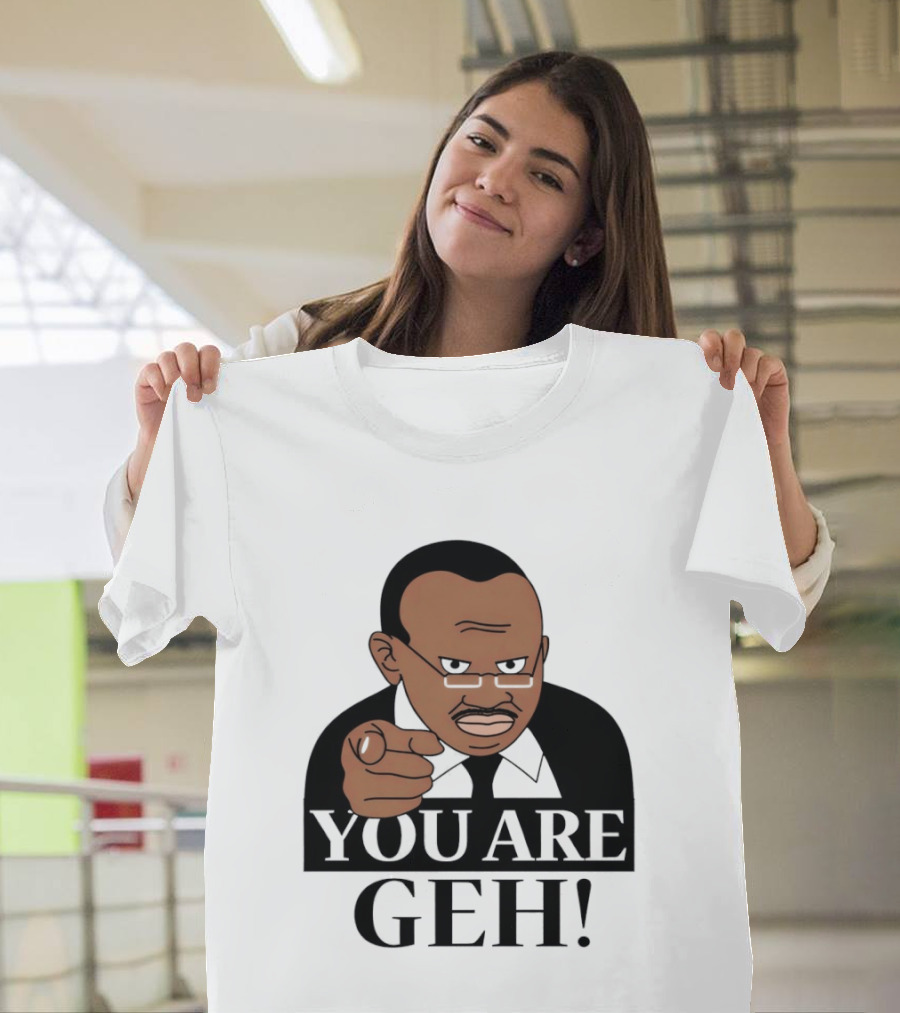 You Are Geh Meme Pointing Man T-Shirt