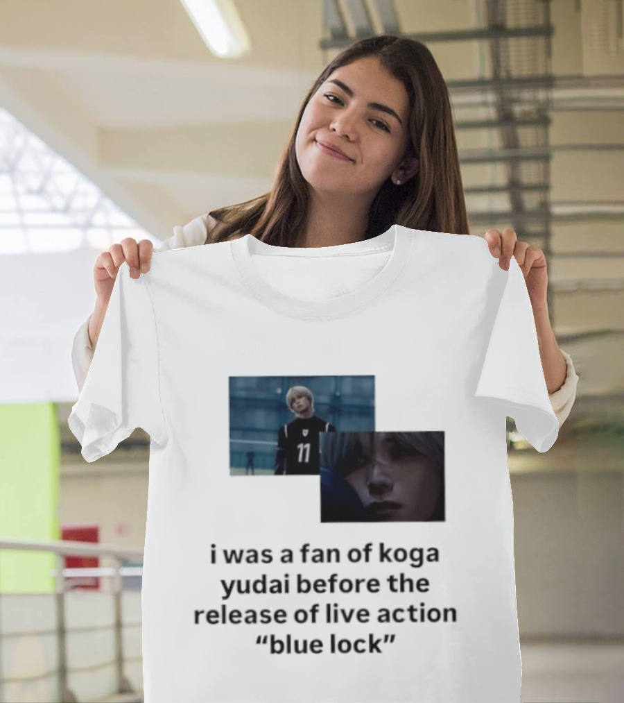 Koga Yudai Before Blue Lock Live Action Release Fan T-Shirt
