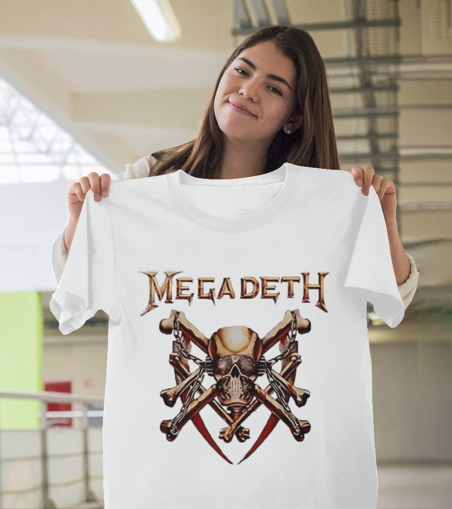 Megadeth Skull And Crossbones The End Is Near T-Shirt