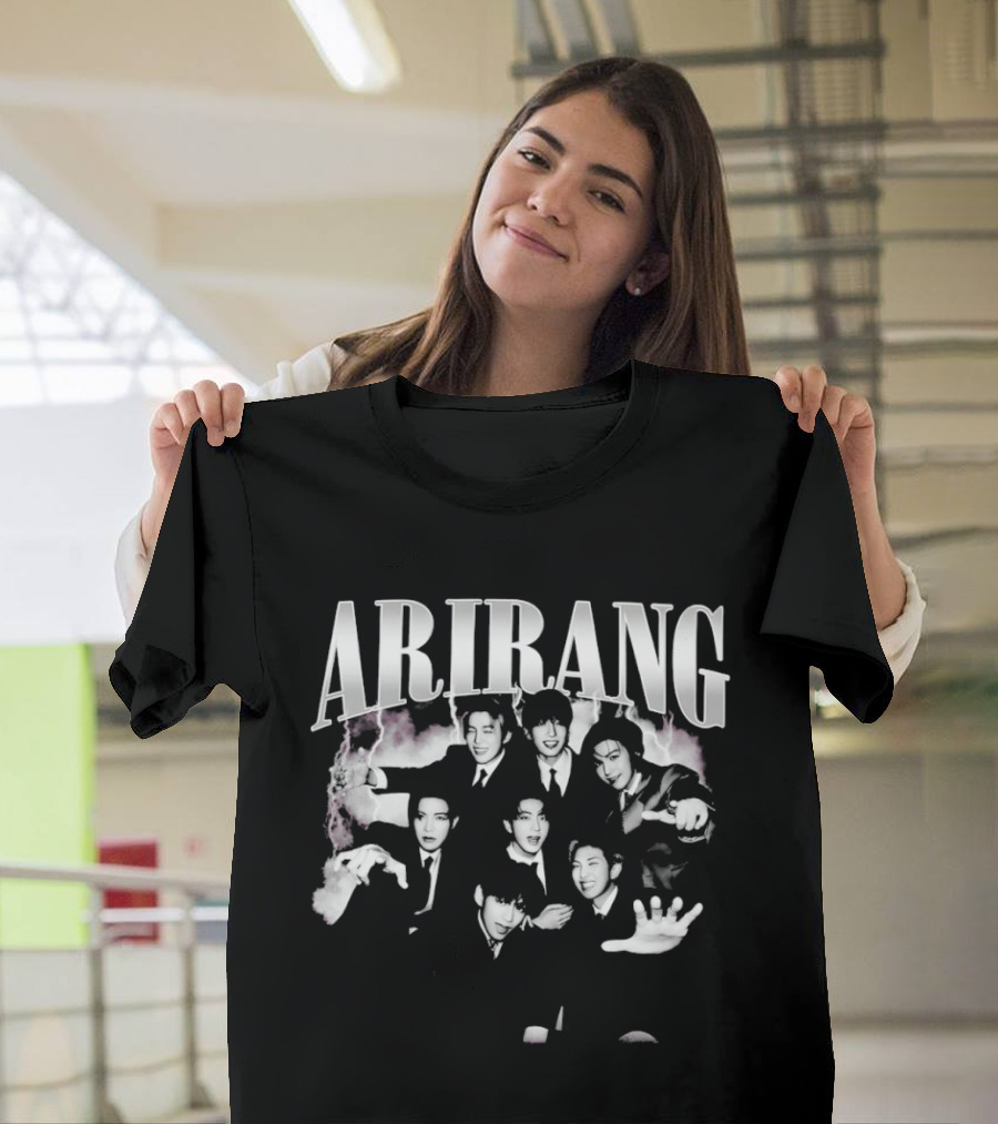Bang Tan Kpop Army Arirang World Tour 2026 T-Shirt