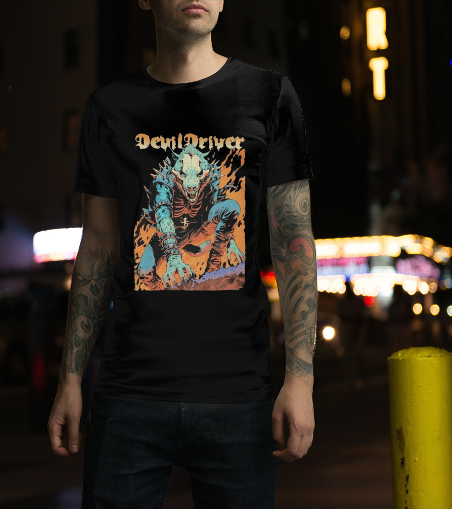 DevilDriver Fire Hyena Strike And Kill T-Shirt
