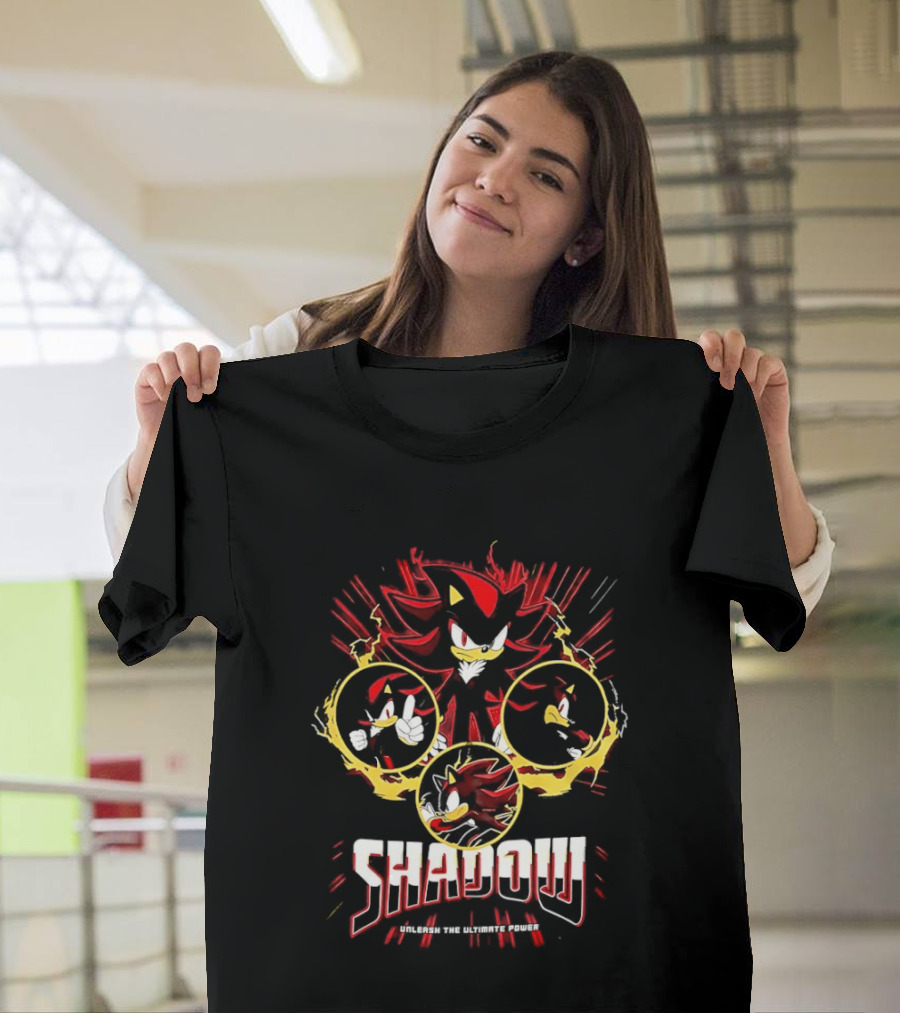Shadow The Hedgehog Unleash The Ultimate Power T-Shirt
